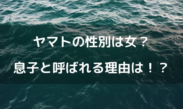 ワンピースヤマトの性別は女 なんで息子って呼ばれてるの テレビっ子は今日もゆく